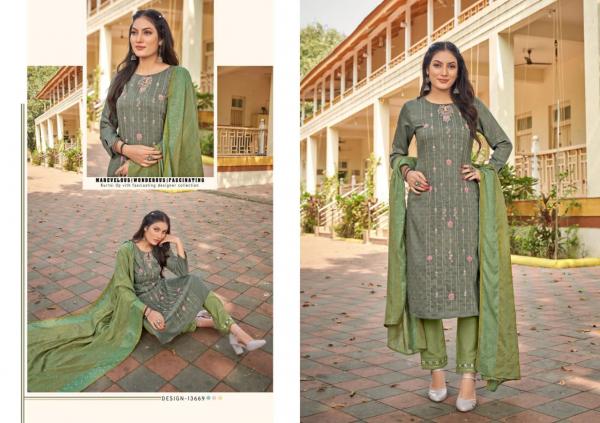 Kalaroop Hector Designer Kurti With Bottom Dupatta Collection